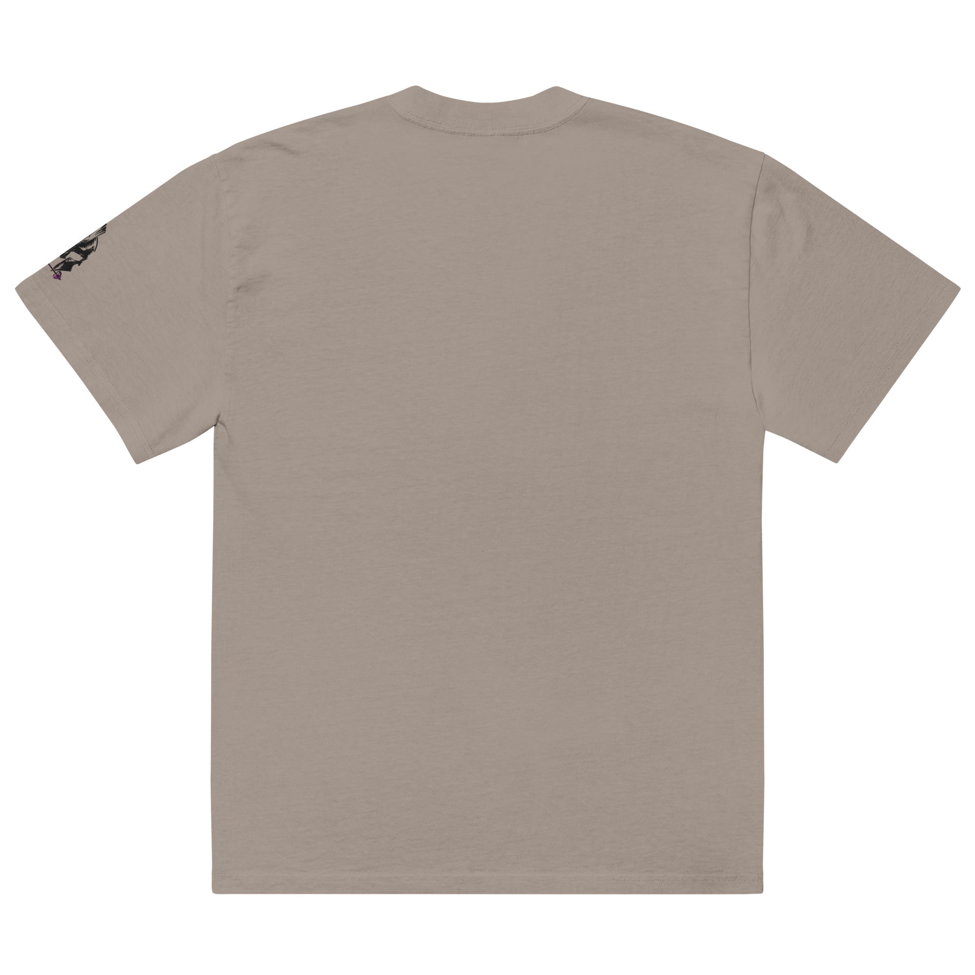 Oversized "Titan's Reign" Faded T-shirt
