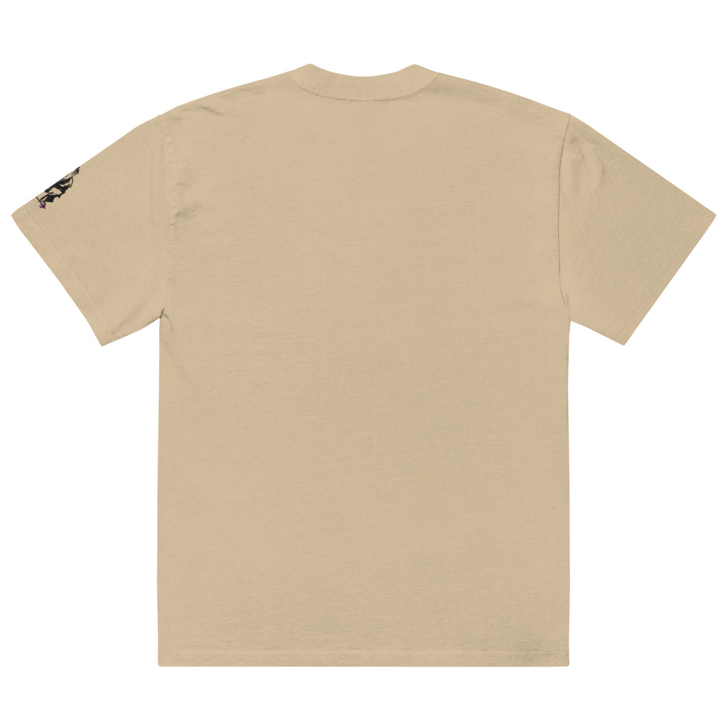 Oversized "Titan's Reign" Faded T-shirt