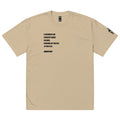 Oversized "Titan's Reign" Faded T-shirt