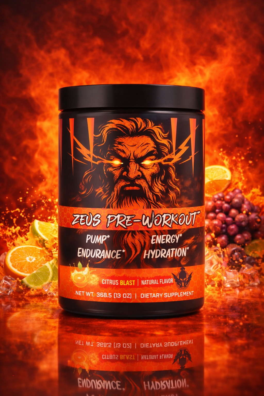 Zeus' Pre-Workout (Citrus Blast)