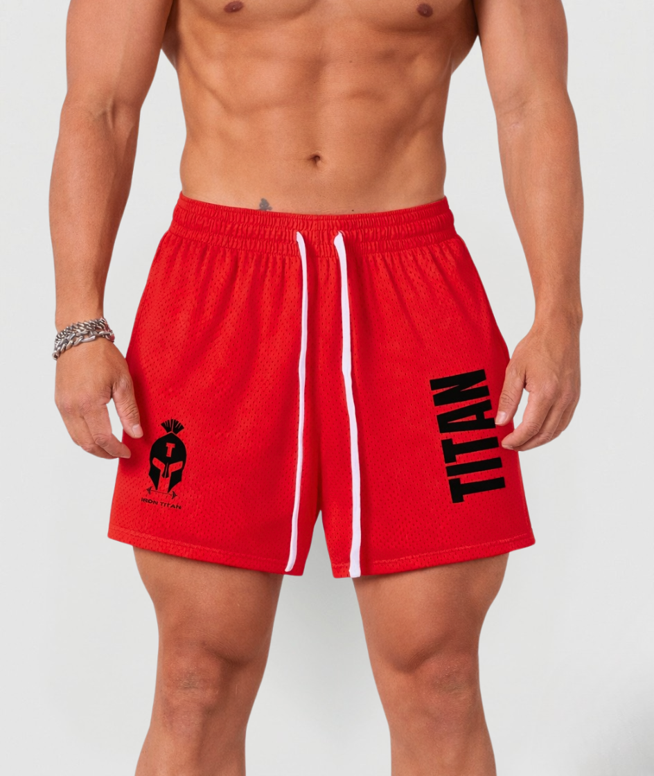 TITAN Mesh Drawstring Shorts