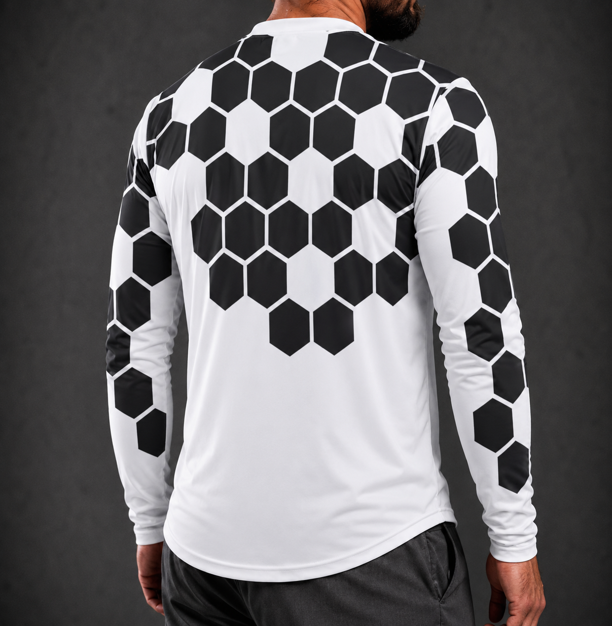 Men's Hex Hive Lightweight Performance Longsleeve Tee