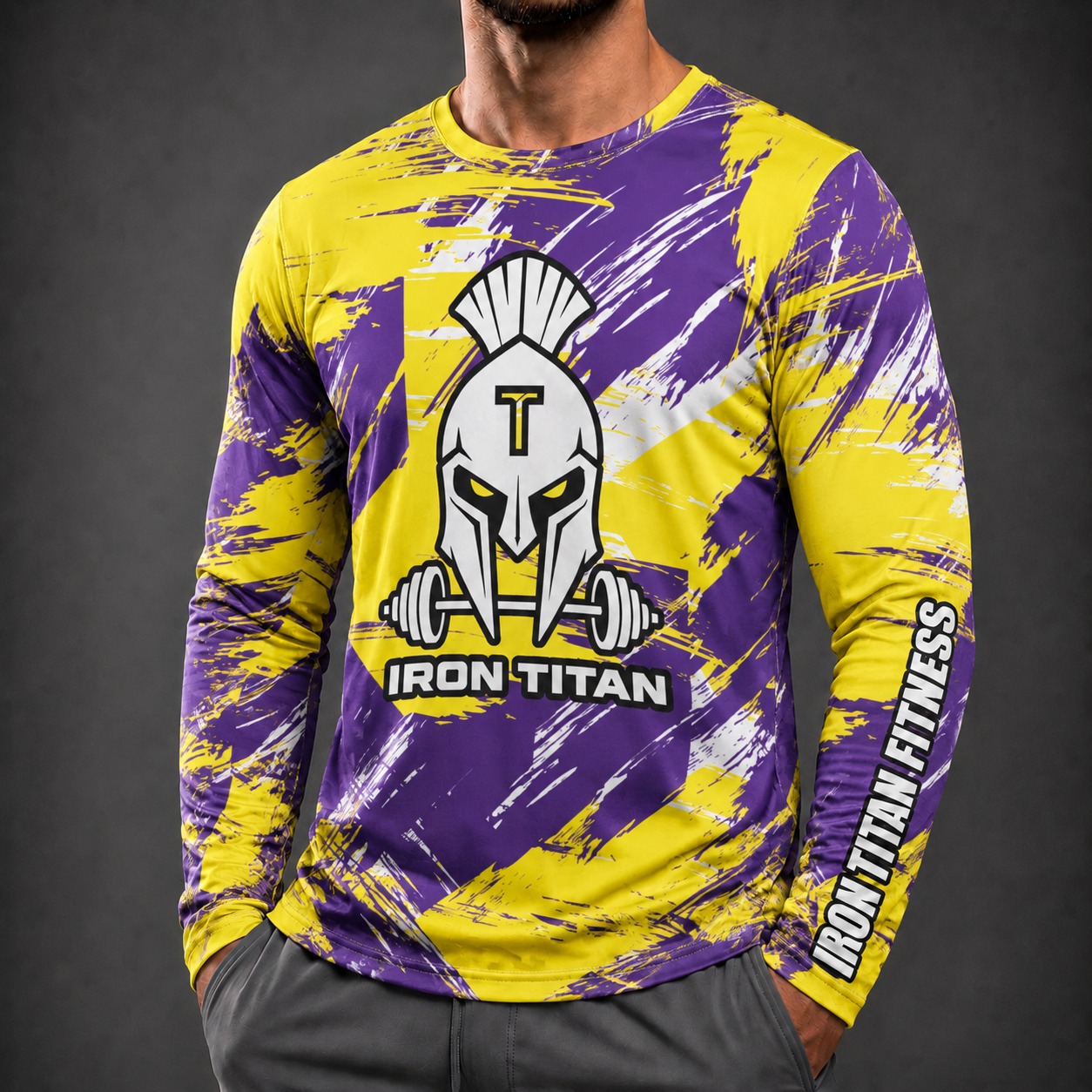 Men's Bayou Tiger Lightweight Performance Longsleeve Tee