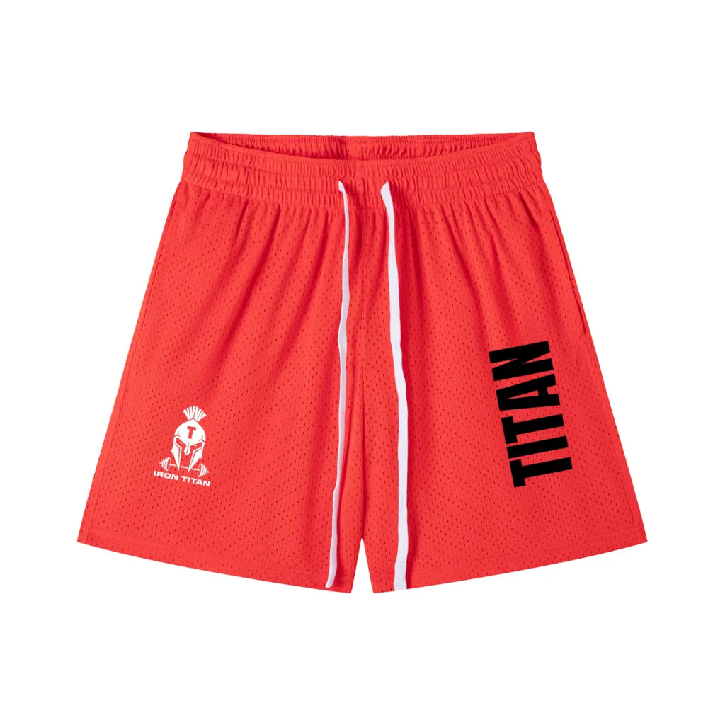 TITAN Mesh Drawstring Shorts