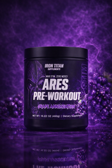 Ares' Pre-Workout (Grape Annihilation) HIGH STIM