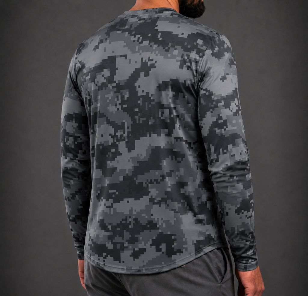 Men's Digital Phantom Lightweight Performance Longsleeve Tee