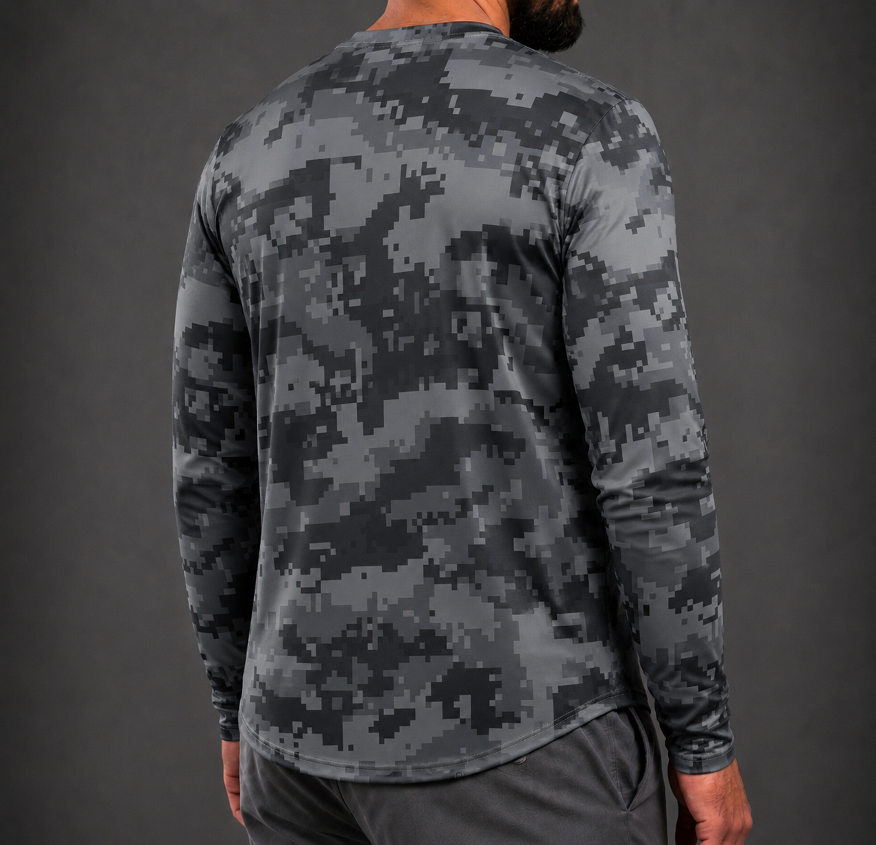 Men's Digital Phantom Lightweight Performance Longsleeve Tee