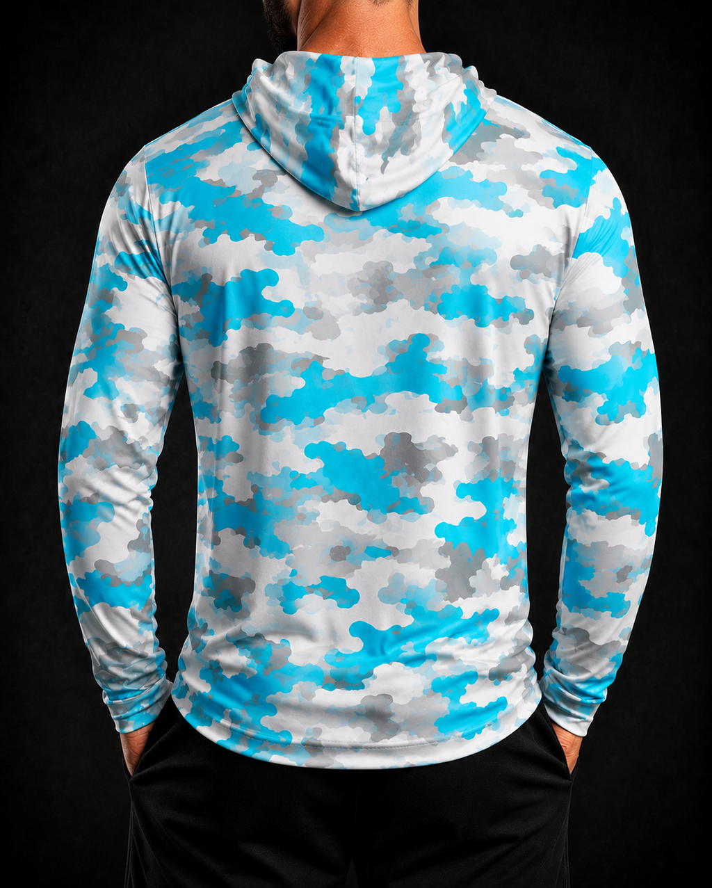 Men's Artic Camo Performance Hoodie