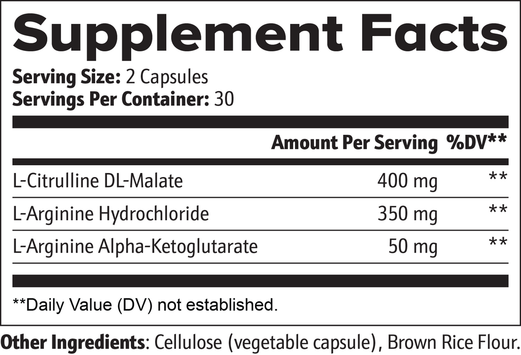 Ares' L-Citrulline & L-Arginine Stack