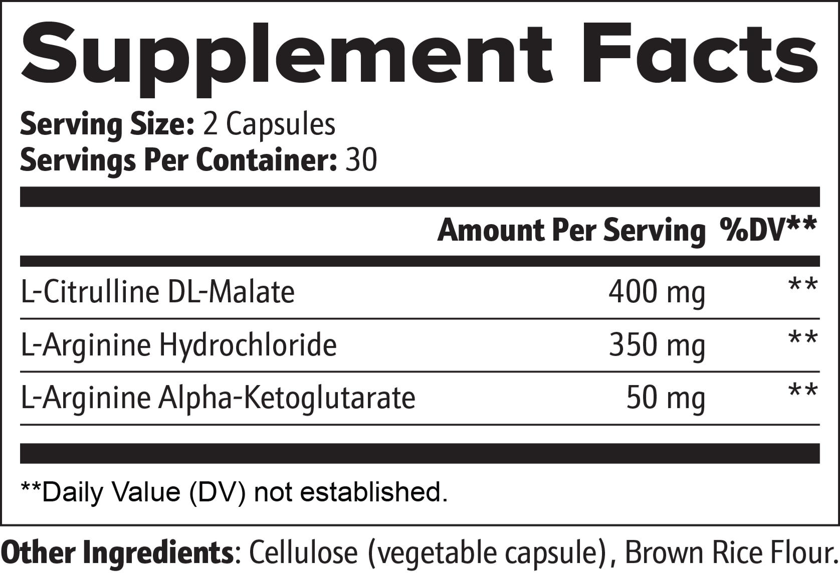 Ares' L-Citrulline & L-Arginine Stack