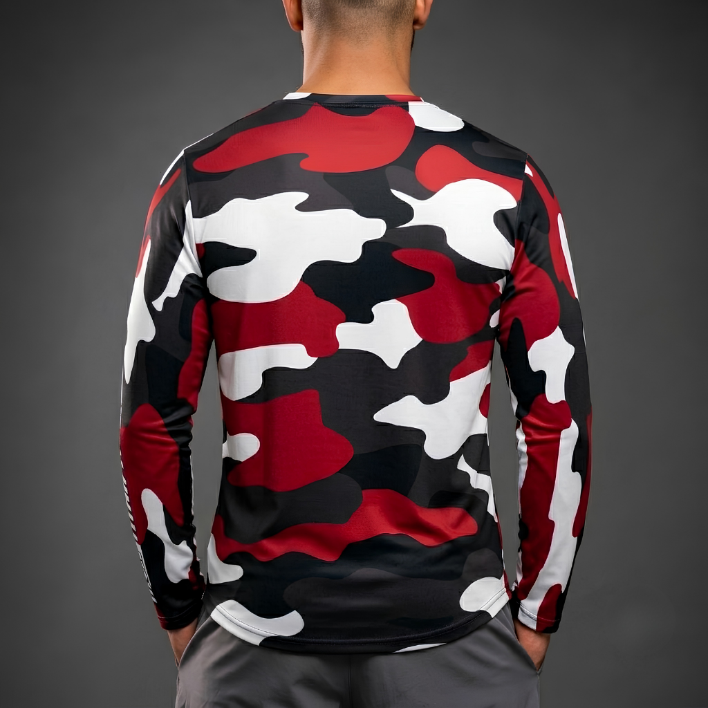 Men's Bloodline Camo Lightweight Performance Longsleeve Tee