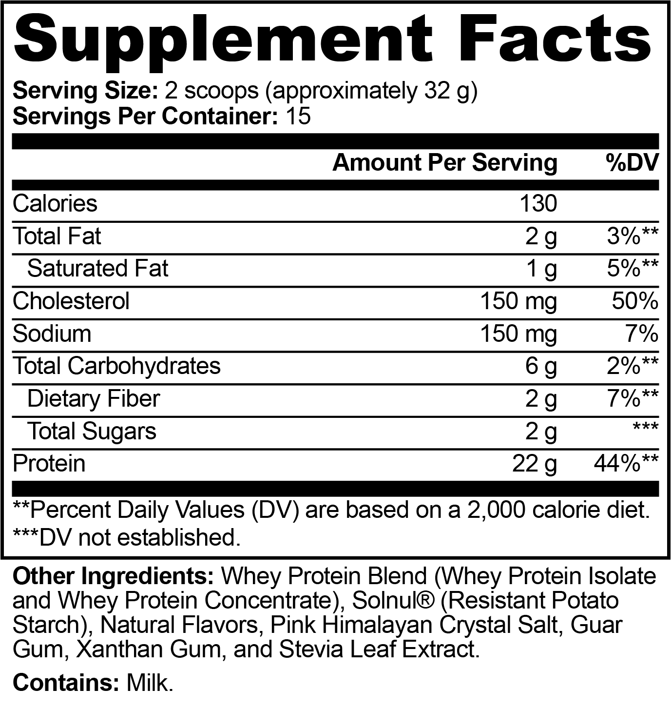Ares' Performance Whey Protein Blend (Chocolate)