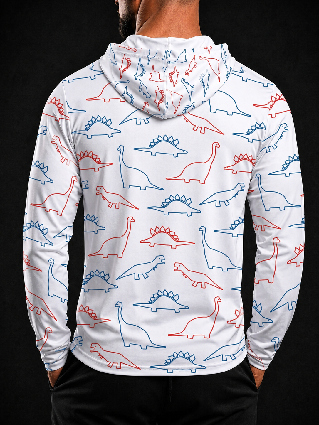 Men's Dino Performance Hoodie