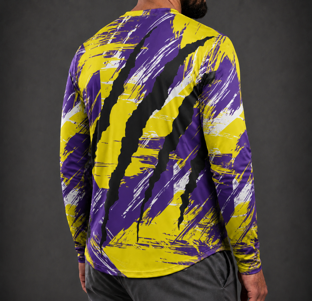 Men's Bayou Tiger Lightweight Performance Longsleeve Tee