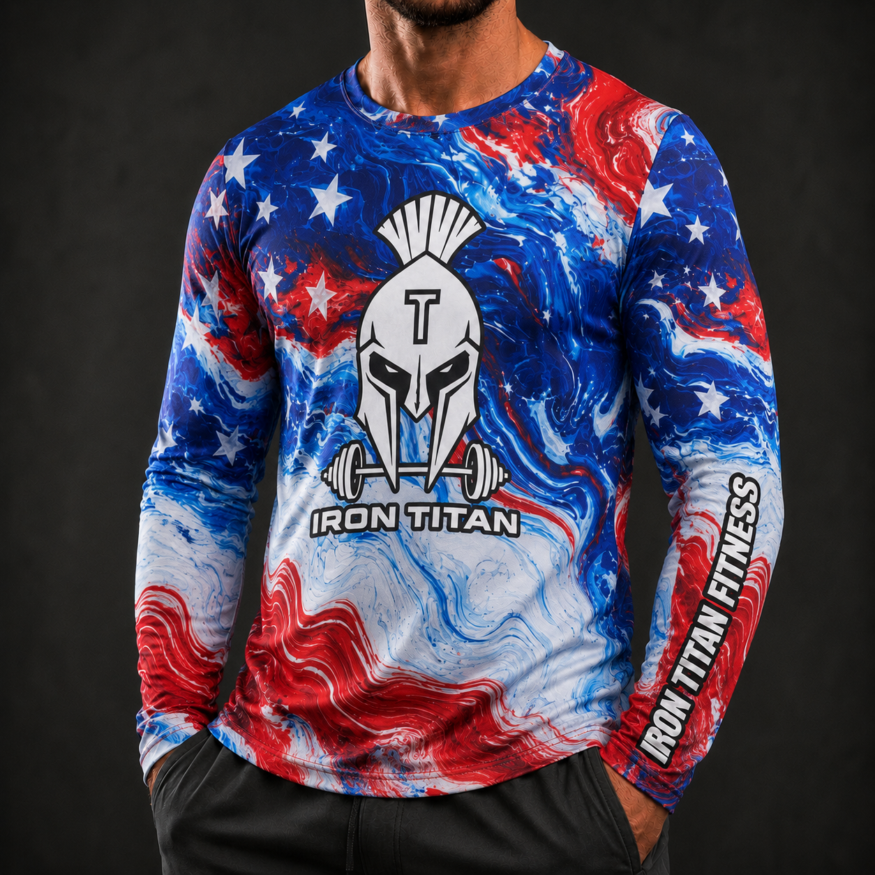 Men's Freedom Flow Lightweight Performance Longsleeve Tee