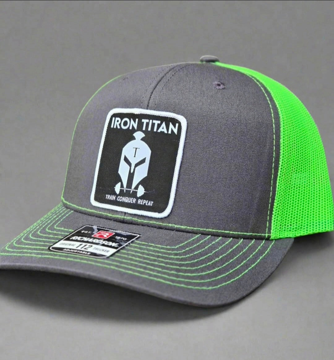 TCR Neon Green Patch Hat (OG LOGO)