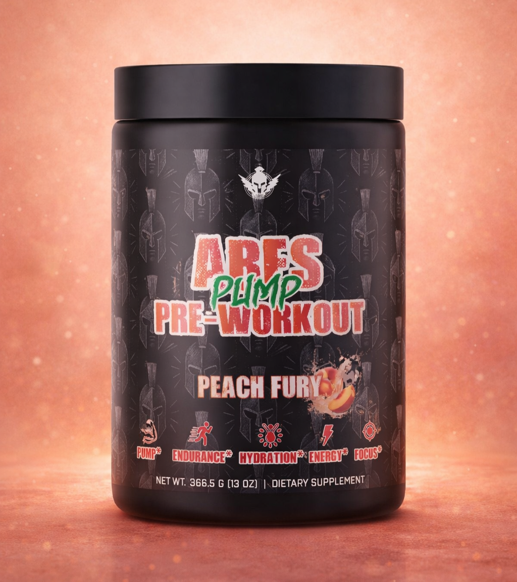 Ares' PUMP Pre-Workout (Peach)