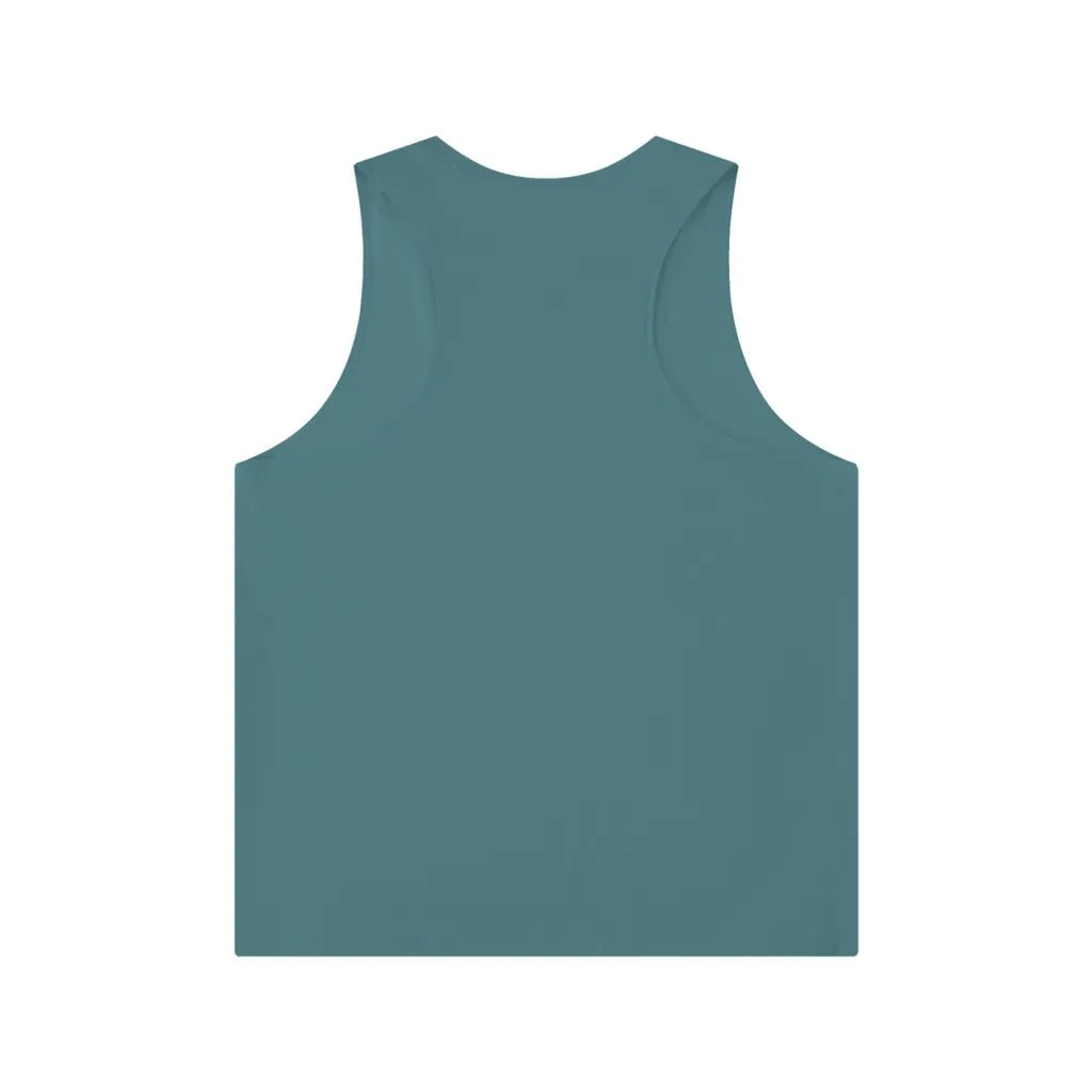 Men's Solid Color Crewneck Tank Top