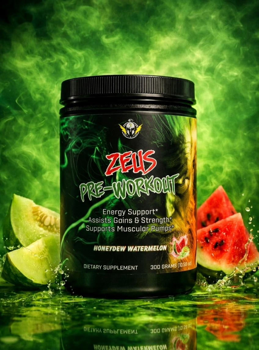 Zeus' Pre-workout (Honeydew Watermelon)