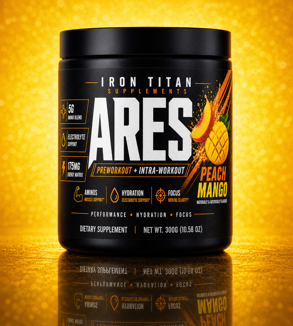 Ares' EAAS PRE + INTRA (Peach Mango)