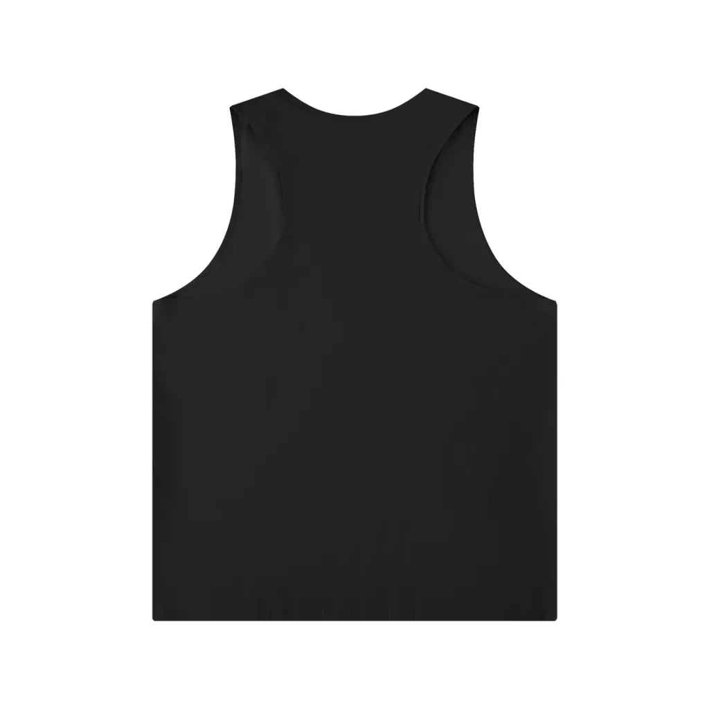 Men's Solid Color Crewneck Tank Top