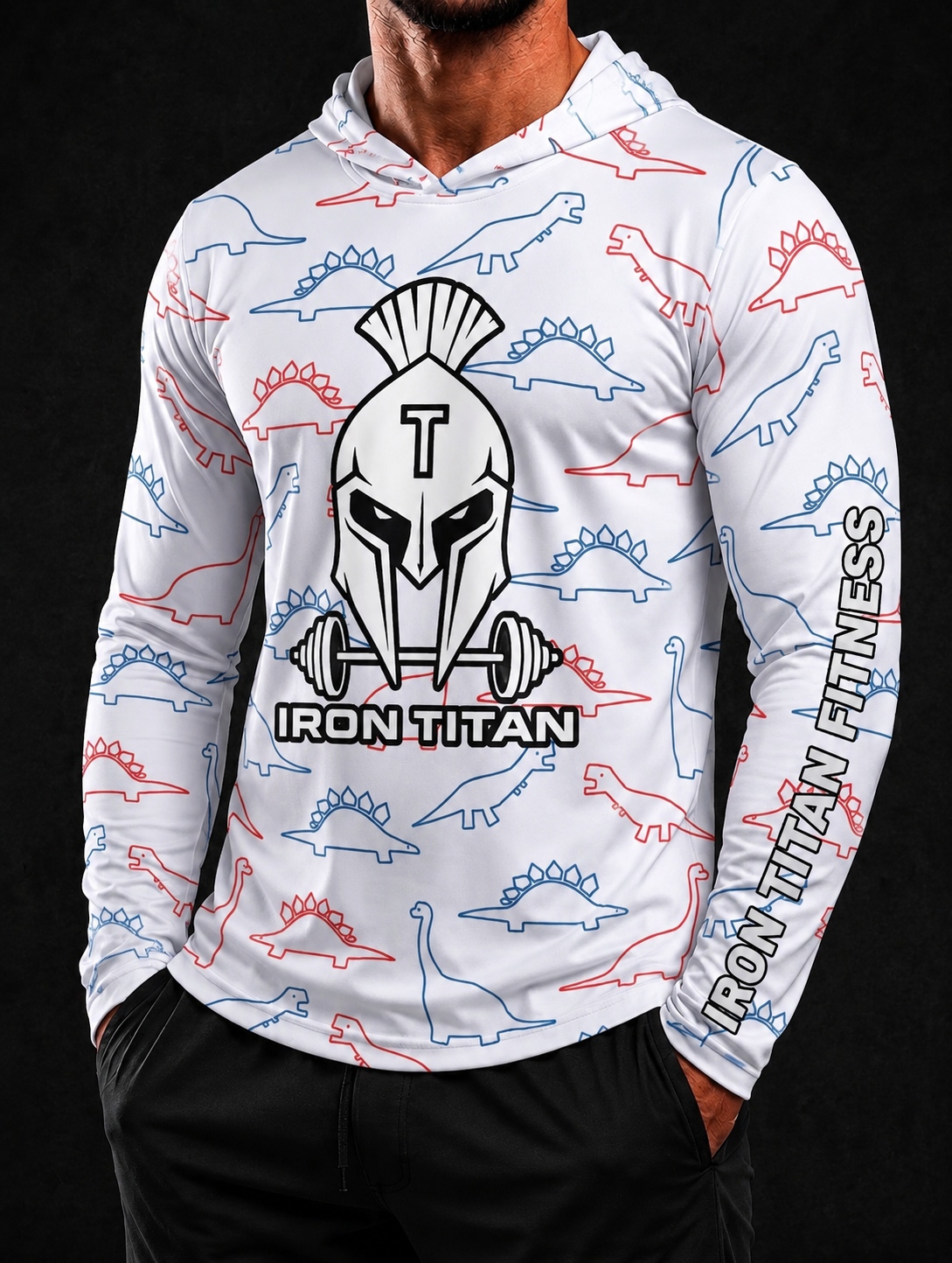Men's Dino Performance Hoodie