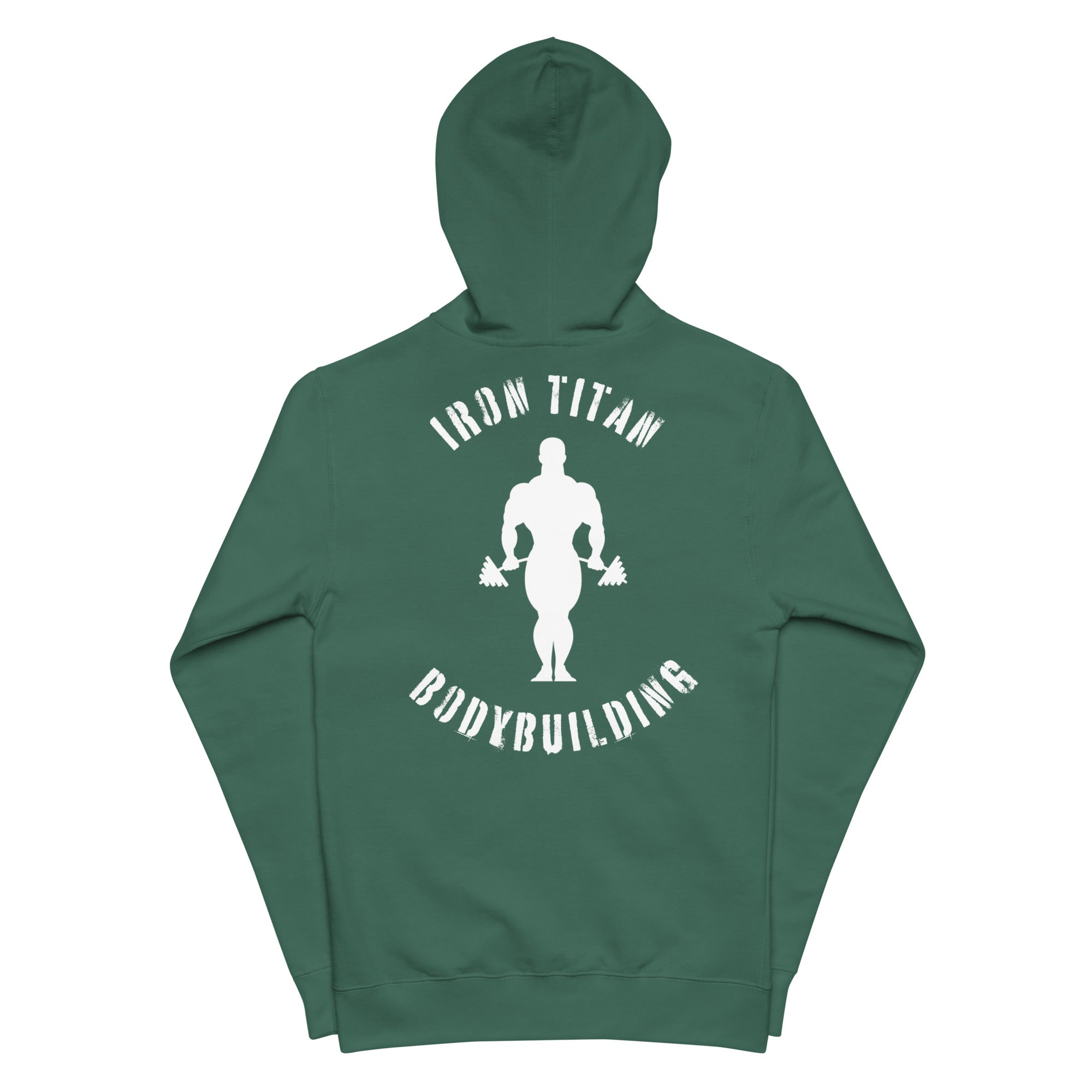 Unisex "IT Bodybuilding" Fleece Zip Up Hoodie