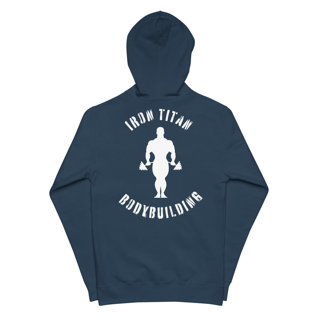 Unisex "IT Bodybuilding" Fleece Zip Up Hoodie