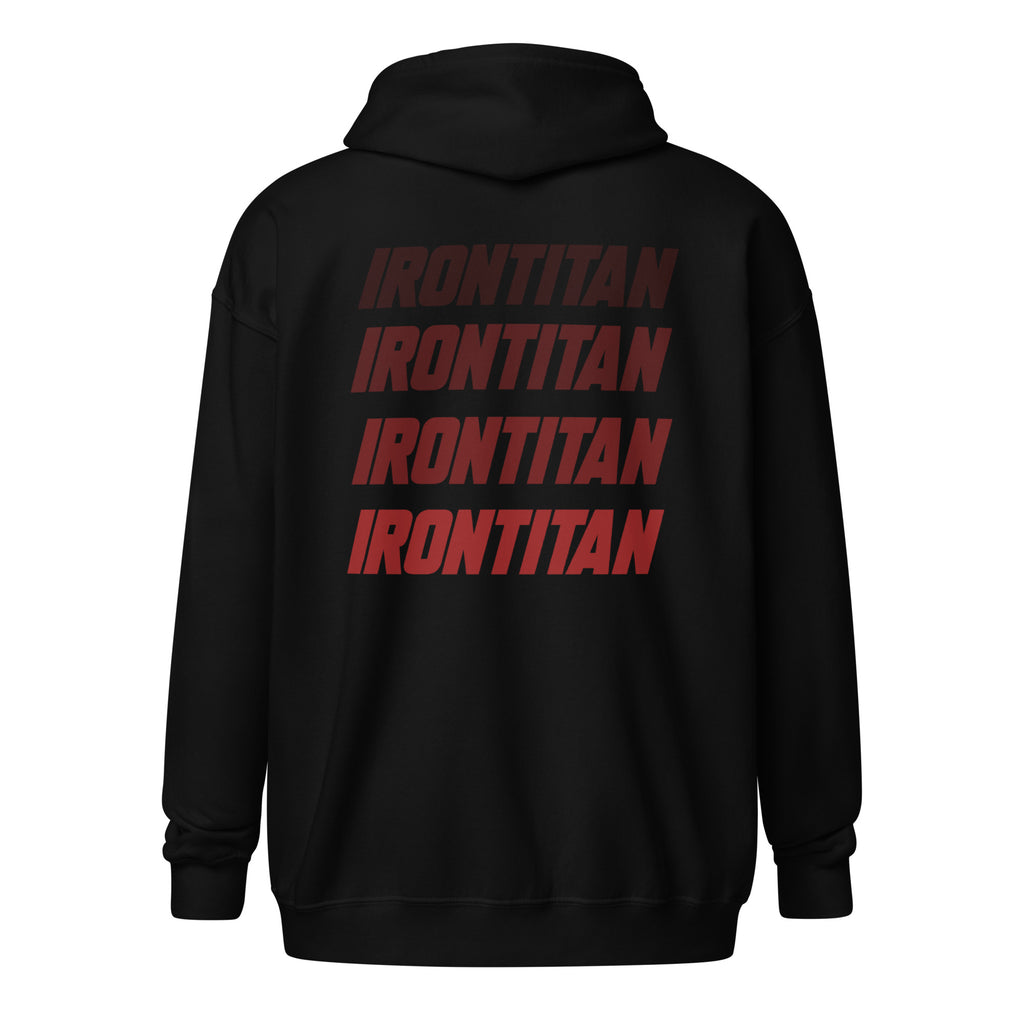 Unisex Heavy Blend Titan's Reign Zip Hoodie