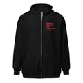 Unisex Heavy Blend Titan's Reign Zip Hoodie