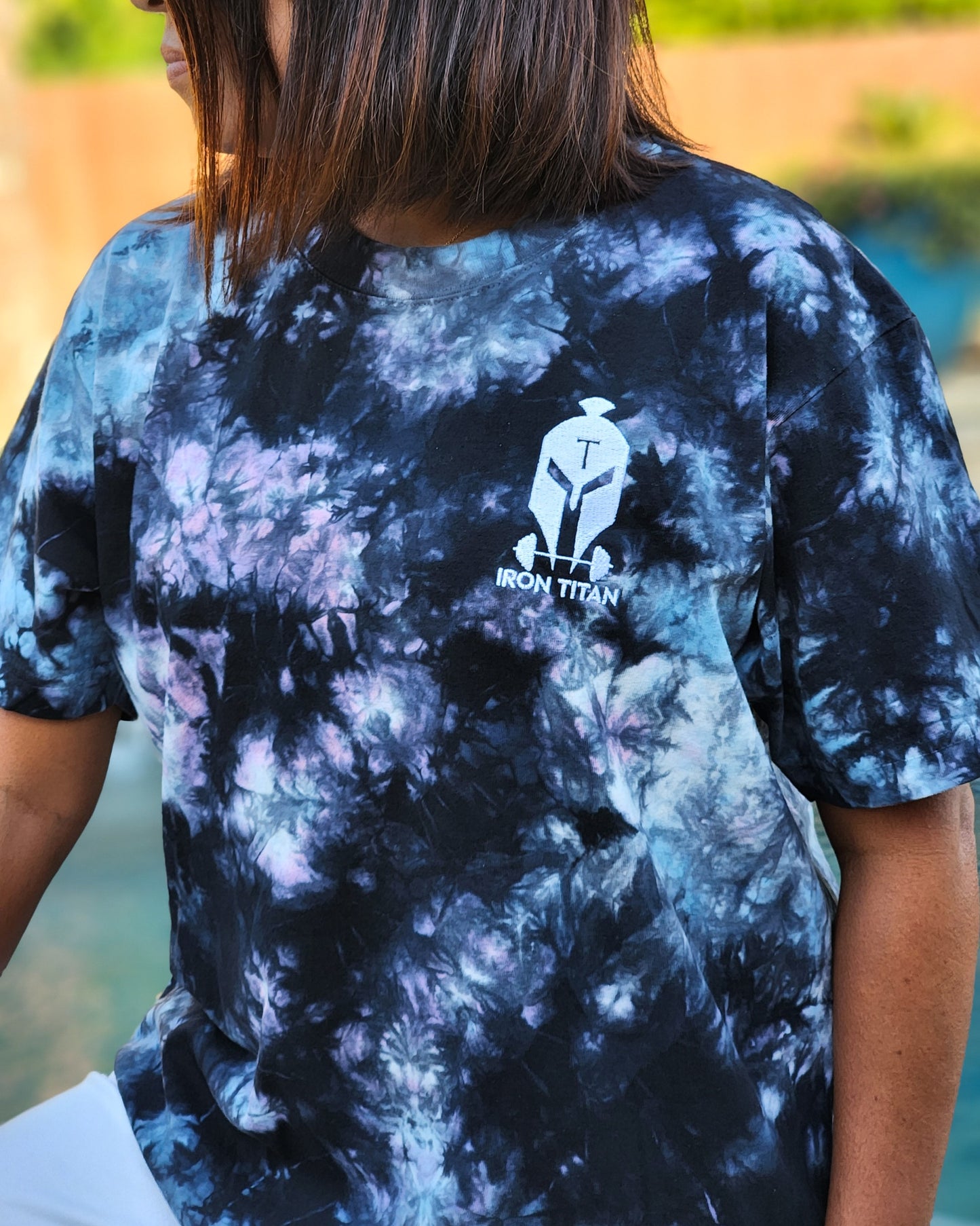 Uni-sex Oversized tie-dye t-shirt