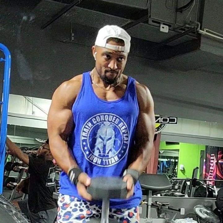 Men's Iron Titan Electric Tank Top