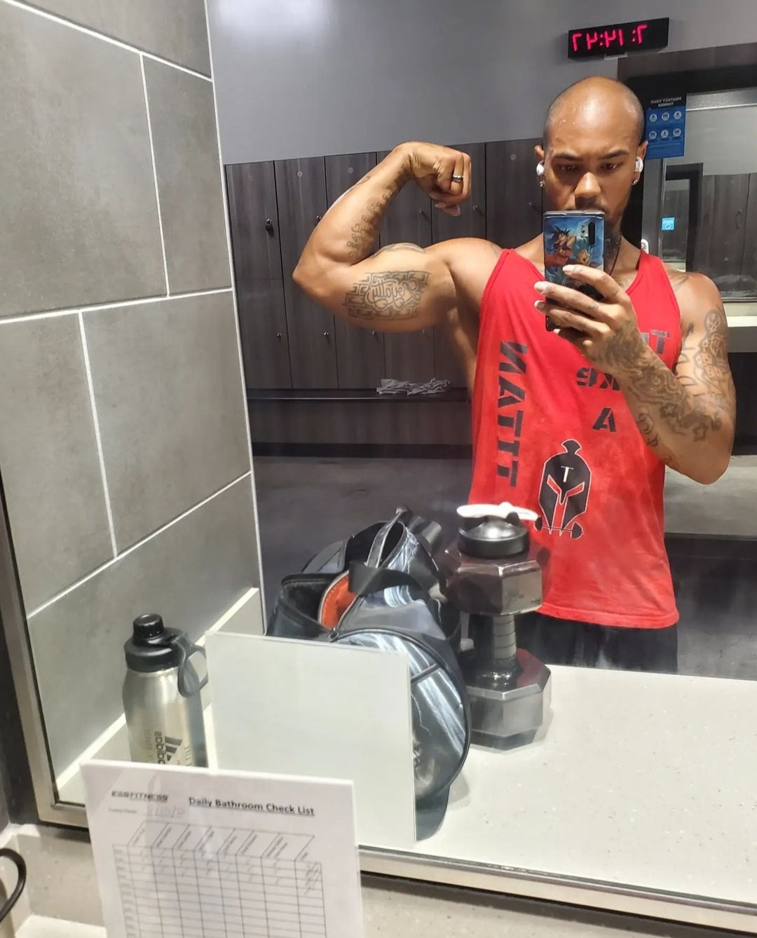 Unisex "Train Like A Titan" Tank Top