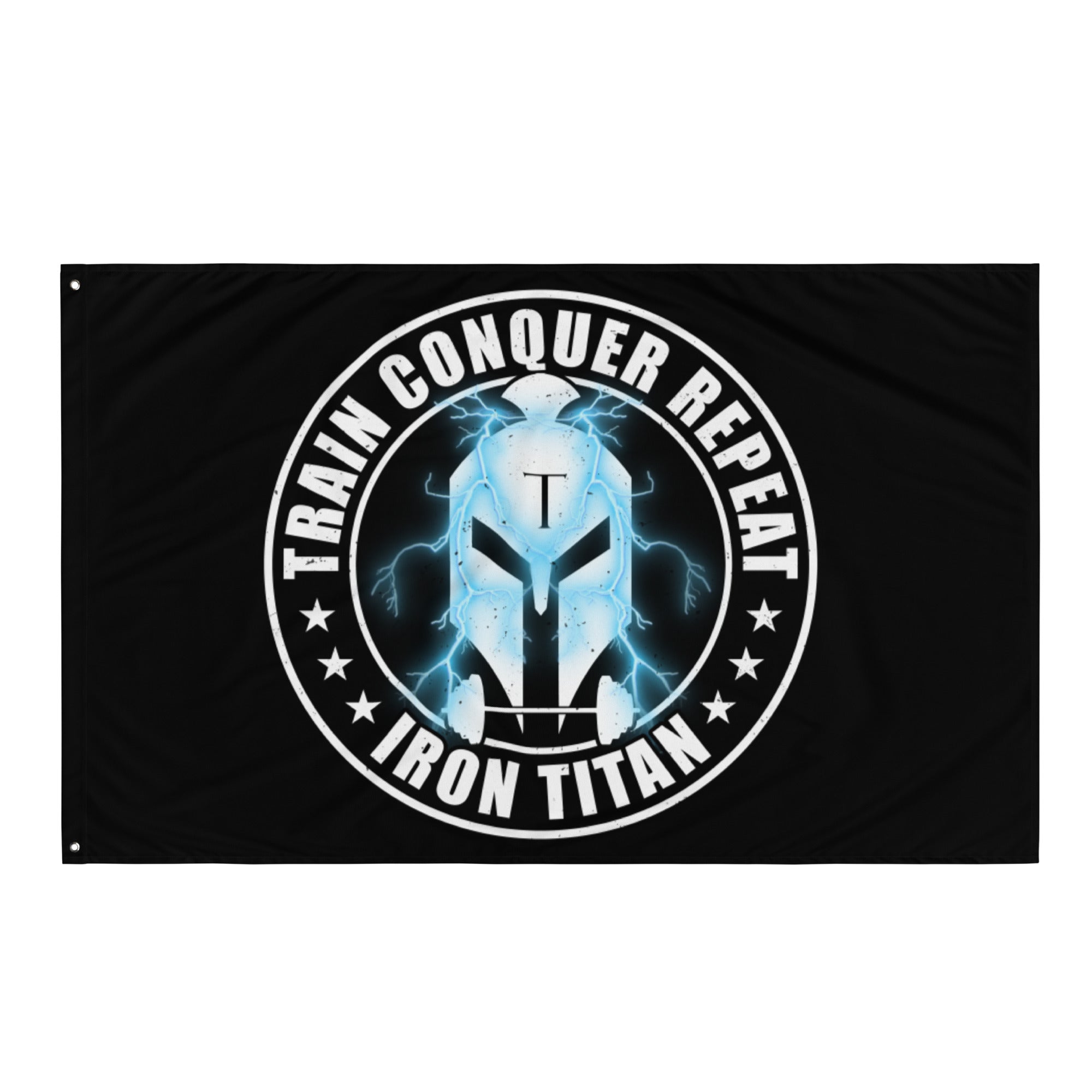 Electric Iron Titan Flag