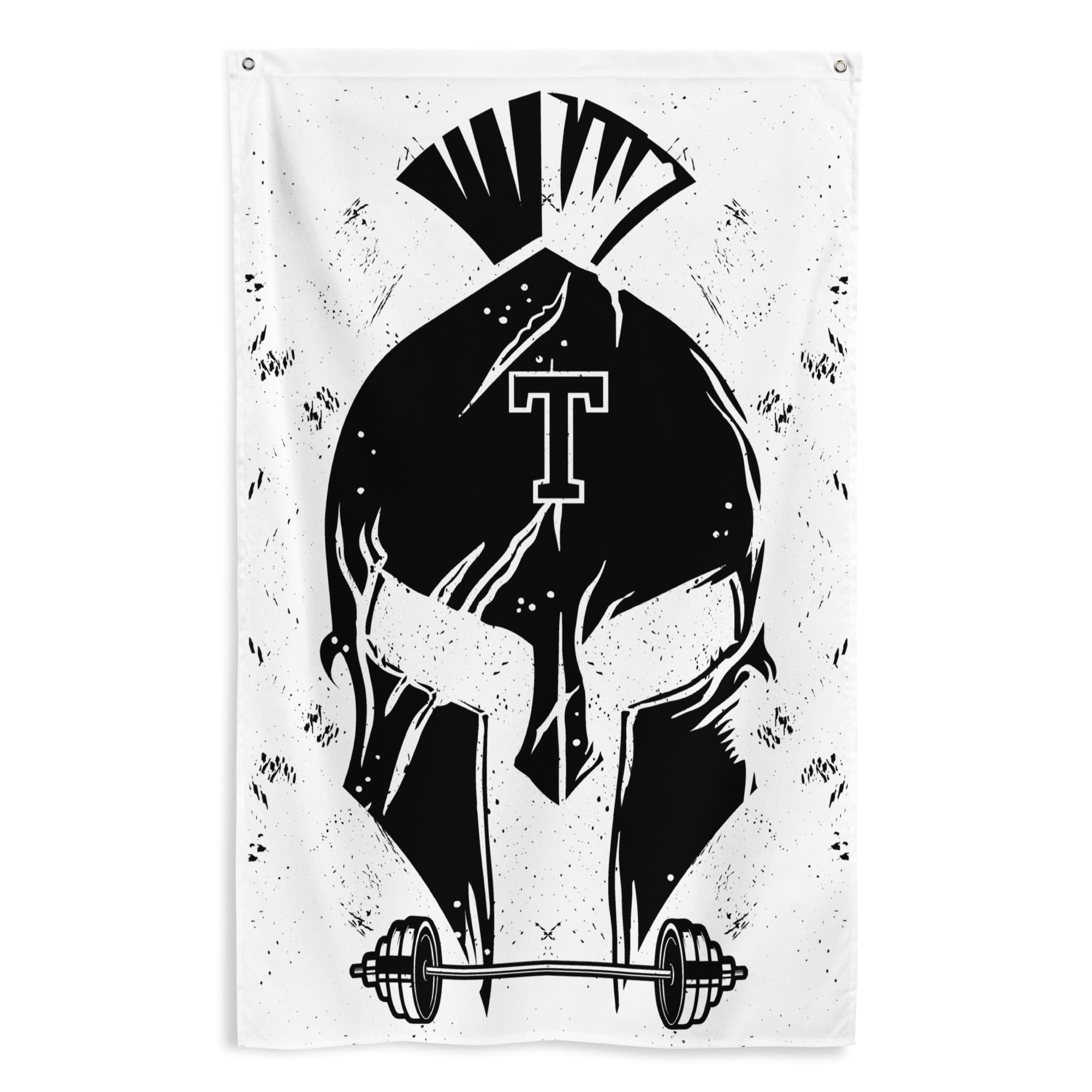 "Time For Battle" Flag White Edition