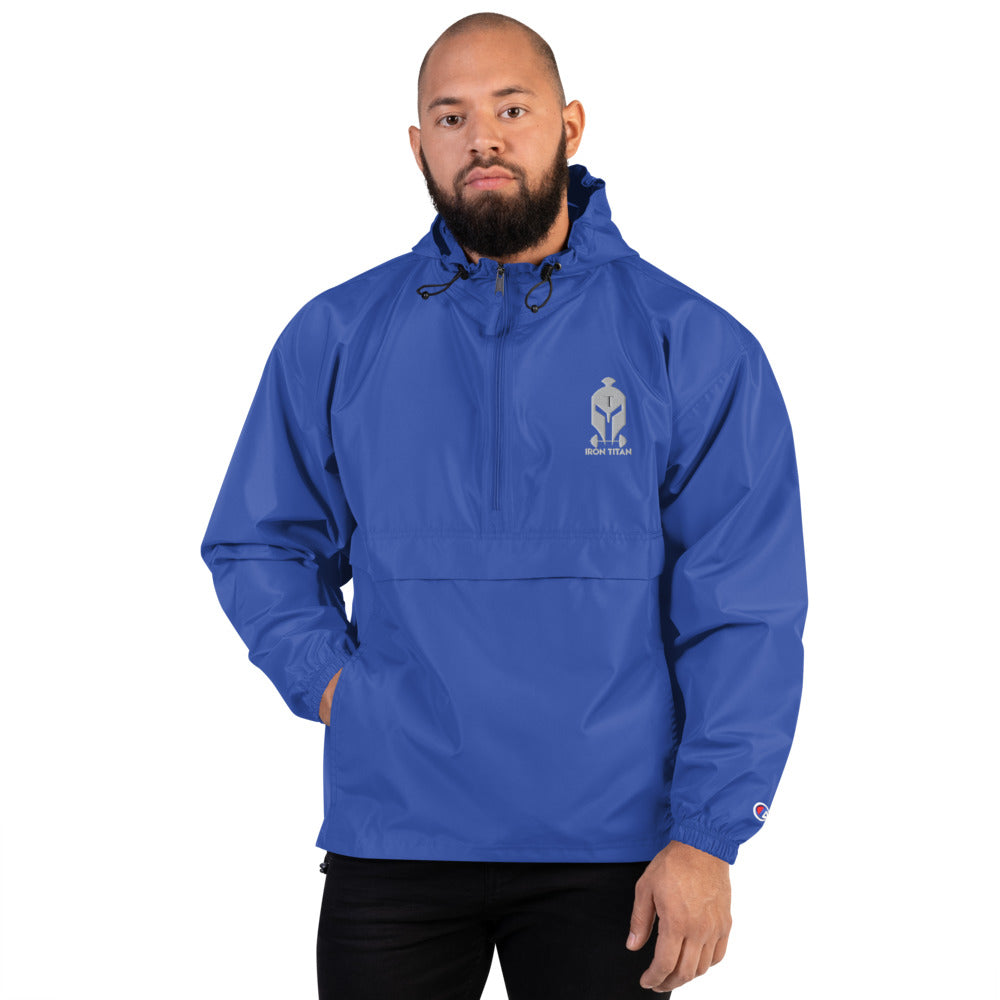 Embroidered Iron Titan/Champion Windbreaker