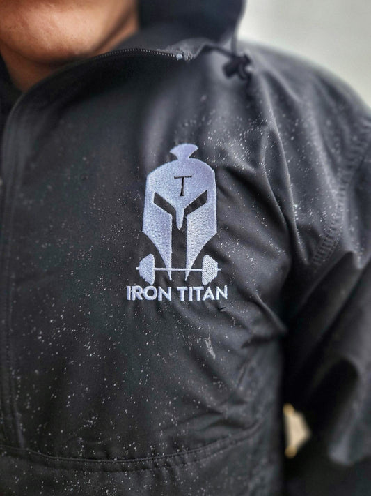 Embroidered Iron Titan/Champion Windbreaker
