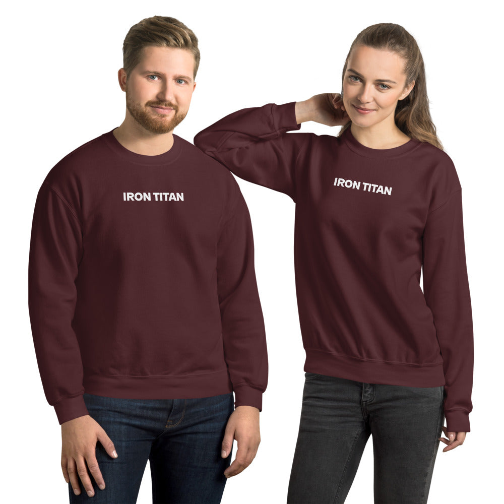 Unisex Crewneck Iron Titan Sweatshirt