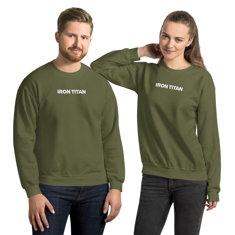 Unisex Crewneck Iron Titan Sweatshirt