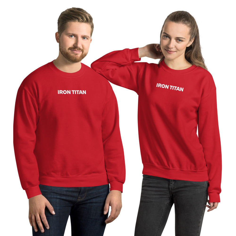 Unisex Crewneck Iron Titan Sweatshirt