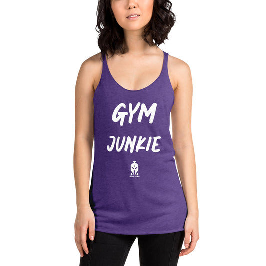 Women's GYM JUNKIE Racerback Tank